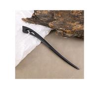 Hair Pin Classical Vintage Sandalwood Wood Hair Ornament for Women Ancient Style Hairpin Claw Clips for Thick hair Retro Hairpin(02)
