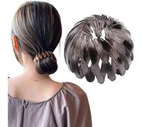 Hair Pins Ponytail Holder Hair Accessory Women Girls Hair Expandable Rhinestone Bird Nest Hair Clip For Toddler Thick Hair Hair Maker Hair Styling Tool Hair Barrette Hair Accessories Hair Bobbles