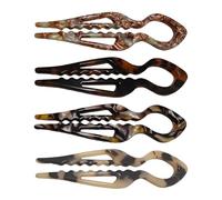 Hair Pins Set, U Shape Barrettes, Styling Tool with Non Slip Grip, Pin with Secure Hold Design, Beauty Accessories Hairstyle Creation, Bun Holder for Salon Everyday Wear Wedding Dance Ballet
