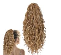 Hair Ponytail Extension | Curly Clip In Ponytail Extension | Long Volume Hairpiece - for Women Costume Cosplay Party Daily Commuting Gathering Performance