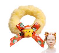 Hair Ponytail, Santa Fuzzy Hairpins, Santa Hair Pins, Hair Clips, Santa Plush Hair Clip, Hair Clips Set for Girls, Women and Kids
