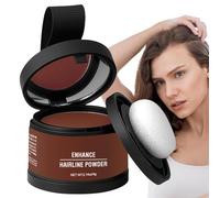 Hair Powder, Hair Texture Powder With Applicator, Root Touchup Cover Up, Waterproof Long Lasting, Hair Volume Boost Gray Concealer For Instant Fullness, Men Women, Light Red