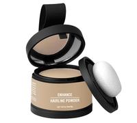 Hair Powder, Hair Texture Powder With Applicator, Root Touchup Cover Up, Waterproof Long Lasting, Hair Volume Boost Gray Concealer For Instant Fullness, Men Women, Light Yellow