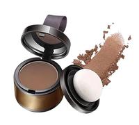 Hair Powder, Instant Volume Hairline Powder, Natural Root Touchs Up Powdcr with Mirror & Puff, Waterproof Smudge-proof Grey Hair Cover Up Hair Concealer, for High Hairlines, Baldness & Gray Roots