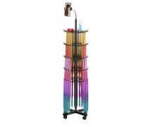 Hair Rack,Adjustable Height Organizer Rack | Display Stand | Home Salon Service Extension Installation Mobile Styling Beauty Workout