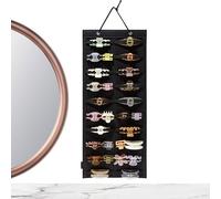Hair Rack Organizer - Hanging Storage Rack, Wall Mount Display | Durable Multi-Location Hanging, Space Saving Frame, Easy Access Bar, Bathroom Cabinet So