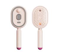 Hair Refresh Spray Brush, 3-in-1 Detangling Hairbrush with Fine Mist Sprayer, Instant Morning Hair Fix, No-Wash Styling Tool, Anti-Frizz & Static Control, Portable for Travel Gym Office