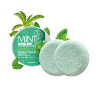 Hair Regrowth Shampoo Bar,2PCS Mint Shampoo Soap,Anti Dandruff & Anti Itching,Organic Shampoos Soap for Promotes Hair Growth (One Size, Mint)