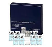 Hair Regrowth System, 8 Piece Root Stimulator, Scalp Care Solution, Microneedle Device Set for Growth, Renewal, Thickening, Care, Travel, Home, Spa, Men, Women