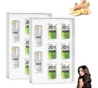 Hair Regrowth System,Microneedle Infusion Hair Regrowth Solution,Hair Regrowth Treatment Serum,Peppermint Oil & Ginger Root, Thickening Serum for Men & Women (2Box)