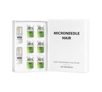 Hair Regrowth System - Microneedling Hair Growth Serum for Thinning Hair, Men and Women, Peppermint & Ginger Root, Enhances Thick Hairs (1)