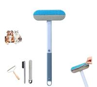 Hair Removal Brush, Multifunctional Pet Hair Removal Tool, 4 in 1 Dog Cat Hairs Cleaner Brush, Dual Sided Felt Cleaner for Efficient Hairs Removal from Clothing Furniture Beds