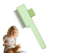 Hair Removal Comb for Pets - Cat Brush Against Tangles | Care & Cleaning for Short & Long Hair At Home & On the Go