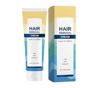 Hair Removal Cream - 120g Soothing Depilatory Formula, Fast Acting Smooth Skin Solution Gentle Armpit Bikini Line Inner Thighs Legs for Women Men Private Area Grooming Home Care Use