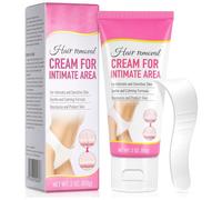 Hair Removal Cream for Women, Painless Intimate Hair Removal for Sensitive Skin