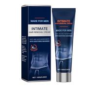 Hair Removal Cream, Intimate Hair Removal Cream for Men, Arms Legs Hairs Removals Creams Hydrating, Long-Lasting Solution, Shaving Lotion, Gentle, Fast & Painless for Full body, 100g