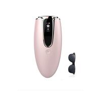 Hair Removal Device, Digital Display with 8 Modes, Painless Depilation System with Protective Eyewear, Pink