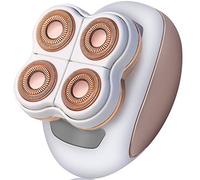 Hair Removal for Women, Sembelle Ladies Electric Shaver - Palm Perfect, Painless, Rechargeable Womens Shaver - Legs, Body, Pubic, Facial Hair Remover - Smooth Finishing Leg Hair Epilator with 4d Heads