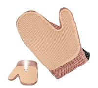 Hair Removal Glove - Grooming Mist Gloves Pets, Reusable Cat and Dog Shedding Tool, Easy Bath for Cleaning Removes Hairs from Clothing Upholstery Bedding, Pet Groomings Accessory, Multicolor