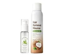 Hair Removal Mousse 100ml Gentle Fast-Acting Soothing | Sensitive Skin Hair Removal Cream for Body Underarm Leg Bikini Arms Home Salon Daily Travel