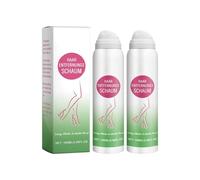 Hair Removal Spray, Hair Removal Cream for Women and Men, Painless Sensitive Skin Hair Remover, Effective for Armpits, Chest, Back, Legs & Body for All Skin Types (B, 2 PCS)