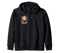 Hair Retro Musical Theater Broadway Theatre Musicals Zip Hoodie