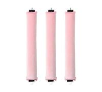 Hair Roller 12pcs Heatless Hair Curlers Curling Rod Headband No Heat Rollers Lazy Curls with Hook Sleeping Soft Flexi Styling Tools(Pink)