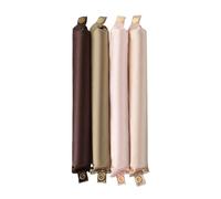 Hair Roller 3/4pcs Heatless Hair Curler No Heat Rollers Satin Curling Rod Headband Lazy Curls Soft Curlers(4Pcs muli-color)