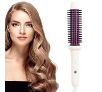 Hair Roller Brush - 28 mm Negative Ion Smooth Ironing Comb Thermal Iron Brush - Women Tools Ironing Ring To Prevent Tangles And Avoid Burns Get Yourself
