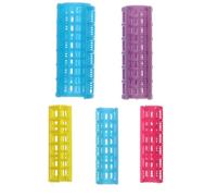 Hair Rollers 36pcs Plastic Curling Tools Self Grip for Home Travel | DIY Wavy Hair Tool, Portable Simple Operation Design, Easy to Carry, Does Not Hurt Hair Random Color