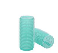 Hair Rollers 6pcs Self-Grip Heatless Hair Rollers Curlers No Heat Bang Volume Self-adhesive Hook & Loop DIY Styling Tool Random Color(Green,3cm)