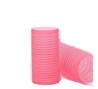 Hair Rollers Self-Grip Hair Rollers Heatless Curlers No Heat Bang Volume Self-adhesive Hook & Loop DIY Styling Tool(Pink,2.5cm)