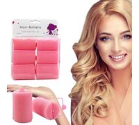 Hair Rolls for Sleep: Heat Without Heat Foam Rollers for Night Styling | Bigodini in a Sponge to Curl Your Hair Without Damage, Natural Wave Accessories, Curling