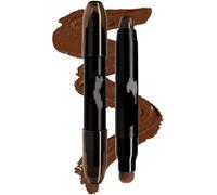 Hair root concealer stick, double-headed waterproof concealer stick, long-lasting hairline touch-up applicator, quick repair, precise coverage of dyed hair, suitable for travel, home, salon