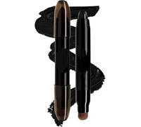 Hair root concealer stick, double-headed waterproof concealer stick, long-lasting hairline touch-up applicator, quick repair, precise coverage of dyed hair, suitable for travel, home, salon
