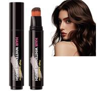 Hair Root Touch Up Stick,Hair Dye Touch Up Roots,Hair Root Colour Touch Up,Temporary Hair Dye Pen Brush,Hair Mascara to Cover Grey,Natural-Looking Hair Root Cover,Grey Hair Coverage Beard(Black)