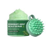 Hair - Rosemary Clarifying Exfoliator Scrub | HAir Natural | 100g Hairs Accessory To Clarify And Remove Build Up With Silicone Scalp Massager For Women