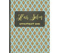 Hair Salon Appointment Book: Hairstylist Appointment book 2021, Scheduling Personalized Hairdresser Appointment Book for Salon 2020-2021
