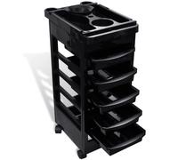 Hair Salon Plastic Trolley with Wheels