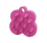 Hair Scalp Brush Massager - Silicone Bath Scrubber, Lightweight Shampoo Cleaner | Firm Grip Cleaning Tool with Gentle Bristle Texture for Shower Routine Care Adults Children Family Head Washing