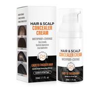 Hair & Scalp Concealer Cream, Hair Concealer For Men, Waterproof Coverage Root Touch Up Color For Gray Coverage & Thinning Hair, Naturally Fuller & Confident-Looking Hair For Women And Men (1PC)