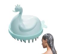Hair Scalp Massager Shampoo Brush - Soft Silicone Shampoo Scrub Brush for Clean - Scalp Massager - Detachable Exfoliator Hair, Shower Comb for Men Women
