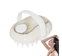 Hair Scalp Massager - Soft Silicone Mist | Deep Cleansing Leather Scrubber for Dandruff, Circulation Enhancement, Relaxation, Al Massage