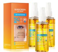 Hair & Scalp Protection Spray SPF50, Scalp Sun Protection Spray, Non Greasy High Protection UVA and UVB, Fast-Absorbing No White Cast Formula (3)