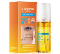 Hair & Scalp Protection Spray SPF50, Scalp Sun Protection Spray, Non Greasy High Protection UVA and UVB, Fast-Absorbing No White Cast Formula (1)