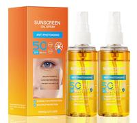 Hair & Scalp Protection Spray SPF50, Scalp Sun Protection Spray, Non Greasy High Protection UVA and UVB, Fast-Absorbing No White Cast Formula (2)