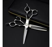 Hair Scissors,Hair Cutting Scissors Shears Kit, 6 Inch Professional JP 440c Steel Bearing Hair Cutting Scissors Haircut Thinning Barber Haircutting Shears Hairdresser Scissors Set.