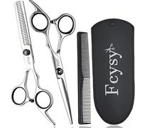 Hair Scissors Thinning Shears Hairdressing, Fcysy Hair Cutting Set, Hairdresser Scissor Haircut Shears, Professional Haircutting Blending Shears Kit Barber Accessories