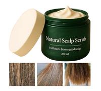 Hair Scrub Exfoliator, Natural Scalp-Scrub, Scalp Exfolia-ting Shampoo, Soothing Formula, Botanical Infused, 200g, Best for Daily Hair Care Routine or Spa & Relaxation Days