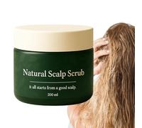Hair Scrub - Natural Scalp Scrubber | Hair Shampoo for Gym Home Clinic Relaxation Shower Beach Swim Daily Travel Bath Professional Outdoor Routine